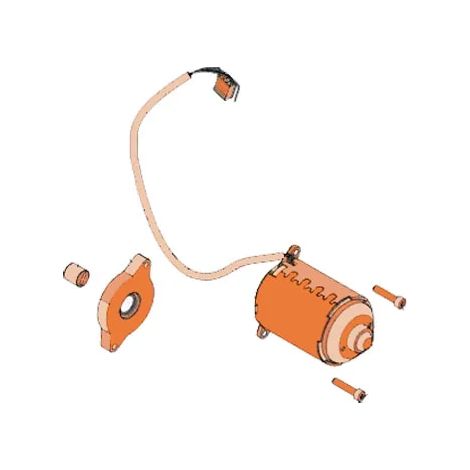 faac pièce détachée moteur électrique b614 63001029 (1/2)