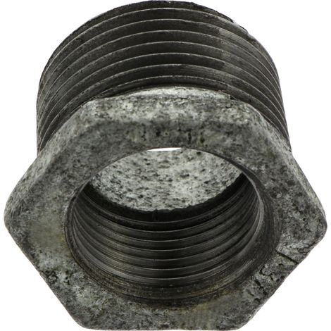 Manguito reductor de latón de 1 pulgada x 3/4 de pulgada