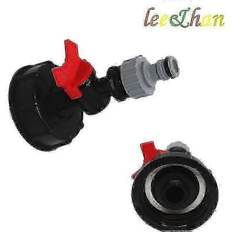 Adaptateur de robinet S60x6 pour réservoir d'eau IBC de 1000 L - 1 (1/2)