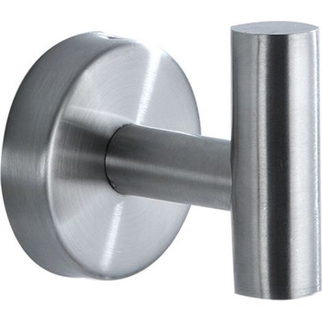 Einfacher Haken aus Edelstahl 304, kein Bohren erforderlich, Metall-Wandhaken (Hakennagelfarbe)