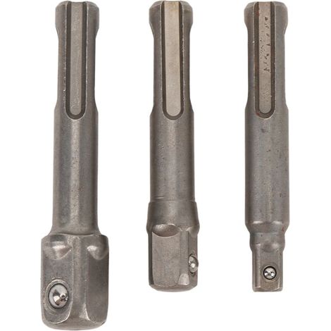 3PCS / Set Impact Drill Bits, SDS Plus Adaptateur Adaptateur Convertisseur Sigle Adaptateur Pneumatique Adaptateur Pneumatique Adaptateur Pneumatique 1/4 "3/8". (1/5)