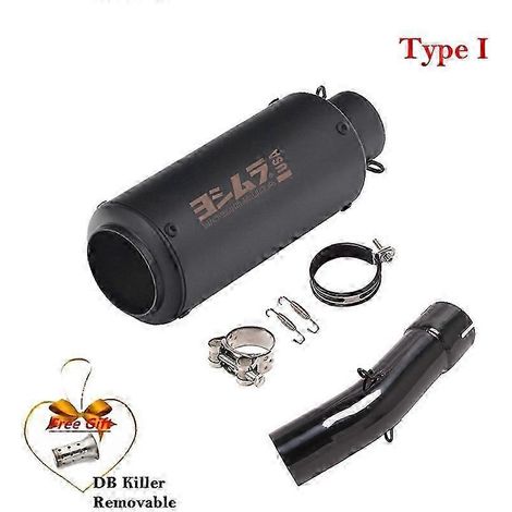 Sistema De Escape Modificado Para Motocicleta, Silenciador De Tubo De Fibra De Carbono Para Suzuki Sv650, Sv650x, Aos 2003 A 2015, Db Killer( Type I) (1/5)