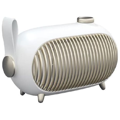 Calentador auxiliar silencioso blanco de 1000 W