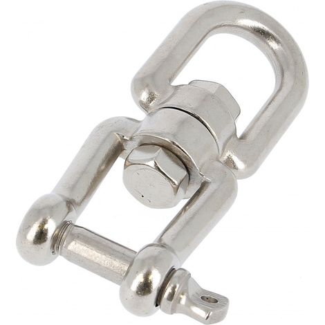 Emerillon Anneau + Manille 13 Inox A4