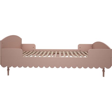 Lit 90x200 sommier inclus Wood Luck Babushka Rose (1/4)
