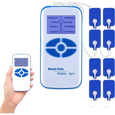 Simulateur de douleur menstruelle pour homme, 8 modes, 8 coussinets, masseur électrique anti‑douleur