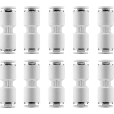 Lot de 10 connecteurs pneumatiques en PTFE pour imprimantes 3D Bambu Lab X1 P1 (filament de 1,75 mm). Pièce essentielle pour imprimante 3D. (1/5)