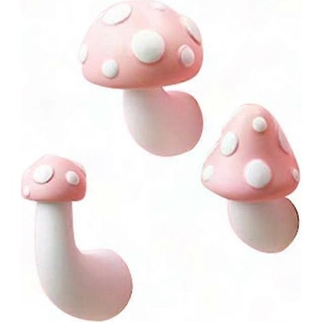 Aimant Frigo Champignon x3, Déco Cuisine, Bureau, Tableau Blanc, Chambre, Idée Cadeau (1/5)