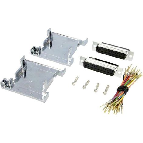 encitech GA-2525-FF-LG-K D-SUB Adapter D-SUB-Buchse 25pol. - D-SUB-Buchse 25pol.  1 St.