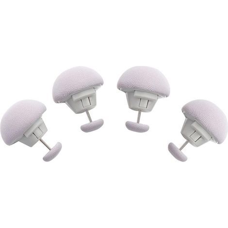 Clips de Couette, 4pcs Coton Lapin Housse de Couette épingles Antidérapant Couettes Fixateur de Couette, Attaches de Couette Pinces Support de Couette Clips pour Chaussettes Rideaux Housse de Co (1/5)