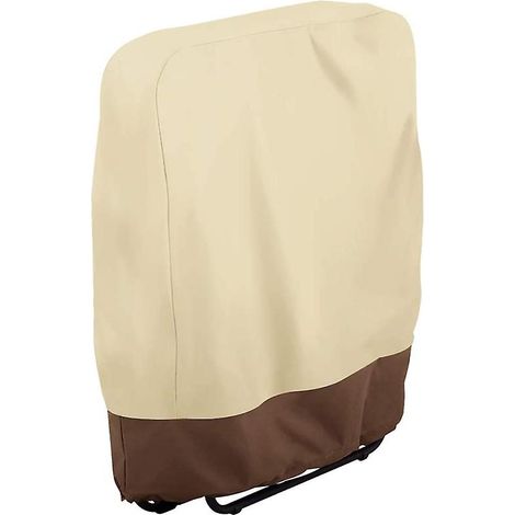 Housse imperméable pour chaise longue pliante d'extérieur, idéale pour balcon, jardin ou bain de soleil. (1/5)