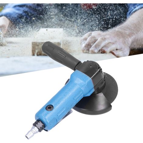 Industrieschleifmaschine (4 Zoll), pneumatischer Winkelschleifer, Poliermaschine, 100-mm-Druckluftschleifmaschine, blaue Schneidemaschine KP-631 (1/5)