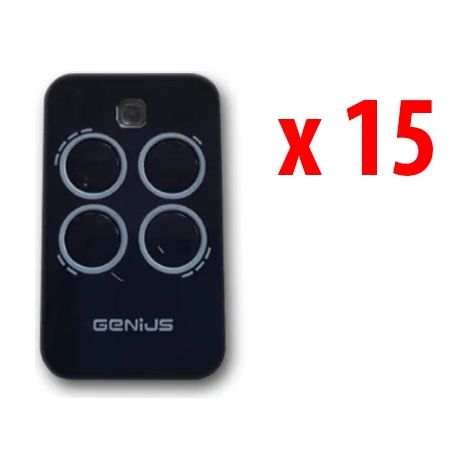 genius 15 x télécommande 4 canaux 433mhz jlc echo tx4 6100334 (1/3)