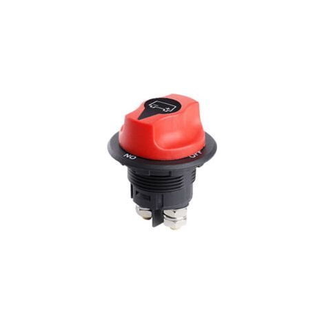 Coupe-Batterie Interrupteur d'isolateur de Batterie de Voiture,Commutateur Isolateur Batterie,Max 32V 100A CONT 150A INT Interrupteurs de Batterie pour Bateau RV Marine Yacht Moto Véhicules (1/5)