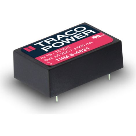 TracoPower THM 6-1223 DC/DC-Wandler, Print   200 mA 6 W Anzahl Ausgänge: 2 x Inhalt 1 St.