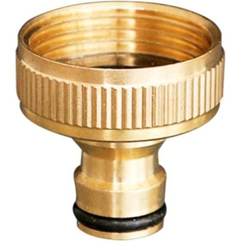 Gartenwasser-Adapter - Schnellkupplung - Messing - 2,54 cm Gewinde - Vielseitig