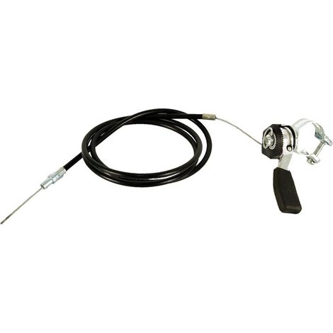 Sakawa – Câble à gaz avec manette d'accélérateur pour motobineuse – Longueur 116 cm – Compatible modèles 1G75-80-85-60-62 – Commande réglable