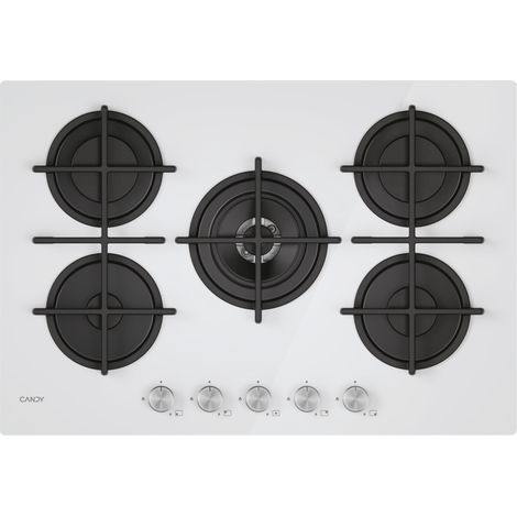 Candy Moderna CVG74WTW Bianco Da incasso 74.5 cm Gas 5 Fornelli (1/5)