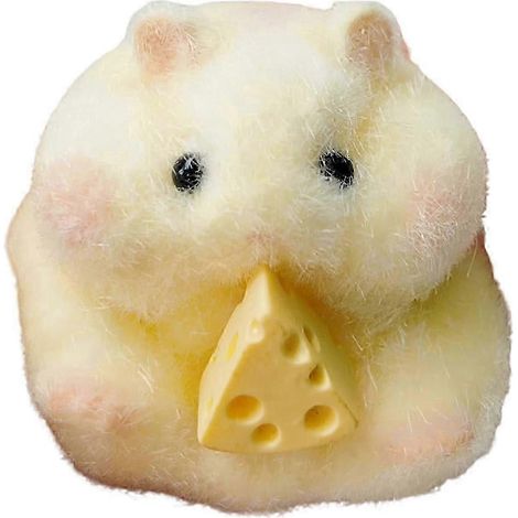 Weihnachtsschmuck TPR Weichgummi Massives Hamster-Kneif- und Stressabbau-Spielzeug Niedliche Haustiermausc24070479-A (1/5)