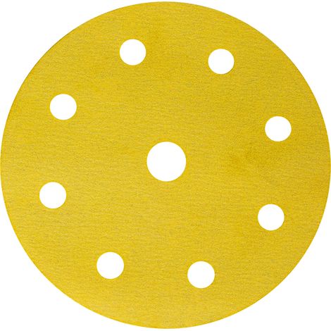 STIER Schleifscheiben Universal D125 / P80 / 8-Loch / 25 Stk., Schleifpapier, Exzenterschleifpapier, Exzenterschleifscheiben, 125mm (1/5)