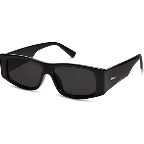 Lunettes de soleil polarisées tendance Y2K pour femmes et hommes, lunettes de soleil rectangulaires de luxe de créateur SJ2228 (1/5)