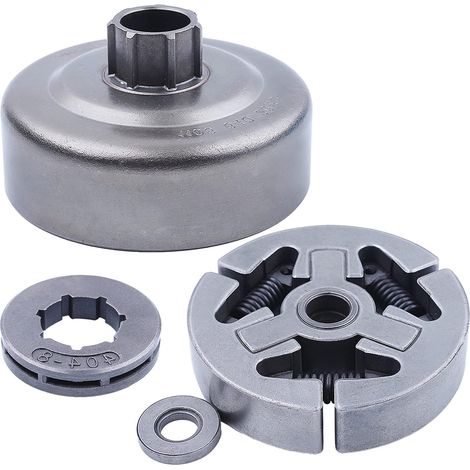 Ensemble de tambour d'embrayage .404 8T Couronne pour Stihl 070 pour tronçonneuse 1106 160 2001, tambour d'embrayage, couronne, embrayage avec joint (1/5)