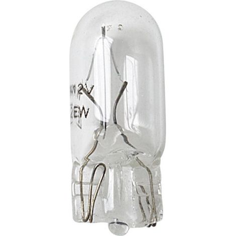 24V Lampada con zoccolo vetro - W5W - 5W - W2,1x9,5d - 10 pz - Scatola (1/4)