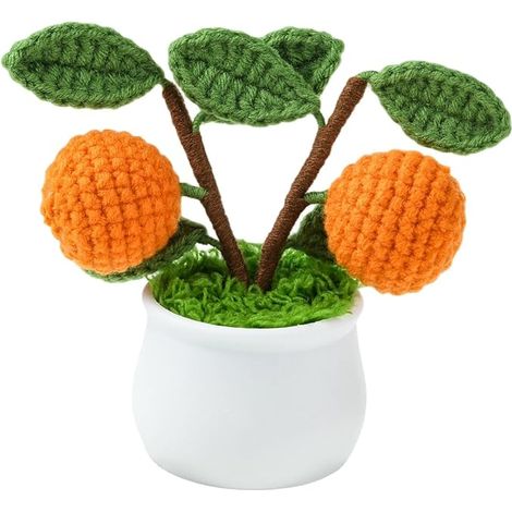 1 mini oranger, plante en pot, décoration de bureau (1/5)