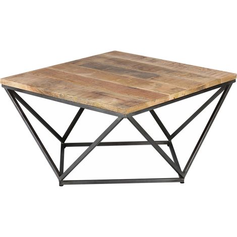 INDUS - Table Basse Carrée Pivoté (1/3)