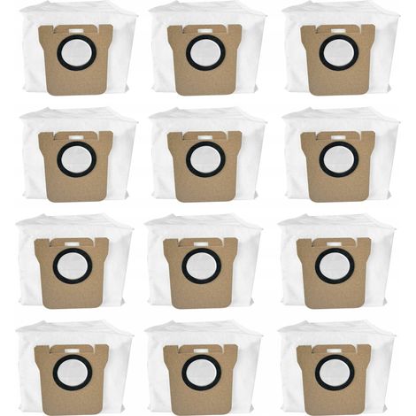 Sacs pour aspirateurs Dreame L10S Ultra L10 L20 et Xiaomi X10 X10+ X20+ Lot de 12 (1/5)