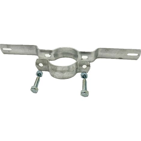 Schilderschelle, Rohrschelle Typ R135 für ø 60mm Rohrpfosten, 350mm