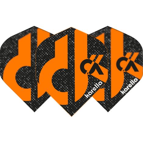 Karella 3er-Set Flights "Daniel Klose" Black-Orange Edition, schwarz / orange (1/3)