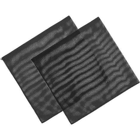 Sacs filtrants pour pompe à eau de bassin, utilisés pour la filtration, lot de 2, sacs en maille noire pour pompe à eau (1/5)