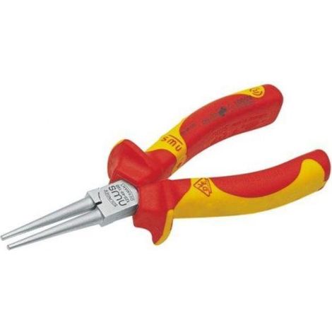 NWS 125-49VDE-160 ALICATE BOCA REDONDA LARGA SERIE 49 VDE LARGO 160 MM