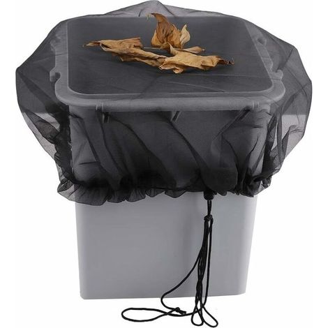 Lot de 2 filets de protection anti-moustique 95cm – Maille fine en polyester – Pour seaux et jardins – Protection contre feuilles et débris (1/5)