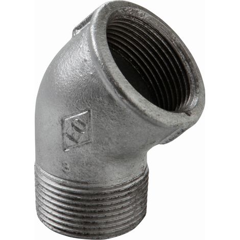 F121 CODO 45MH 1,1/4 VERZINKT ATUSA