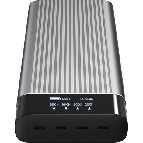 Batteria esterna Targus HJ245B 27000 mAh argento