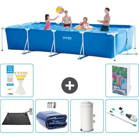 Rechteckiger Frame Pool - 450x220x84 cm - 7-teilig S78
