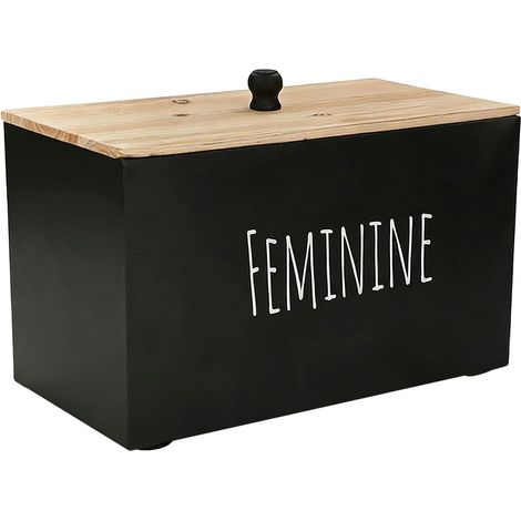 Organizer aus Holz Aufbewahrungsbox für Damenhygieneartikel
