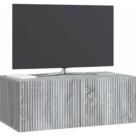 Maison Exclusive - Mobile Porta TV da Muro Grigio Sonoma 78,5 x 41 x 30 cm (1/5)