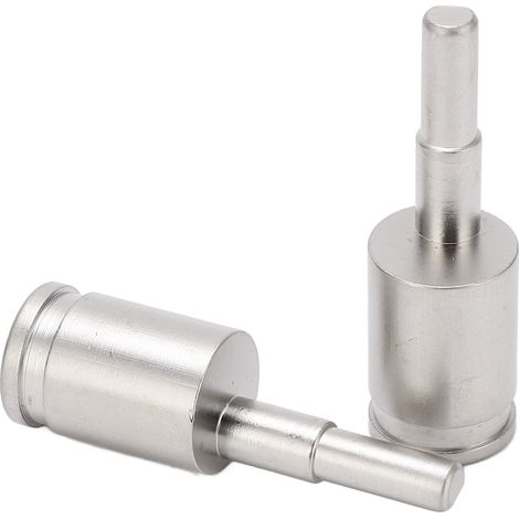 Adaptateur réducteur de câble 4GA vers 8GA, 2 pièces, pour amplificateur audio, connexion entrée, laiton nickelé, cosse de conversion (1/5)