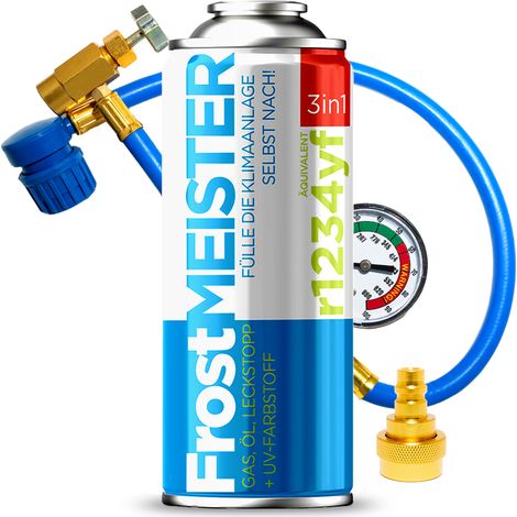 Frostmeister 3w1 400ml - Puszka R1234yf + Wąż + adaptador (1/5)