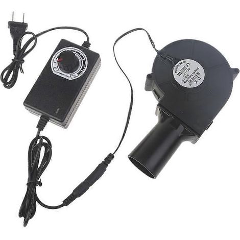 Ventilateur 110V 220V AC 9733 avec contrôleur de vitesse variable pour refroidissement DIY, idéal pour projets de ventilation et extraction d'air, ventilateur secteur haute puissance. (1/4)