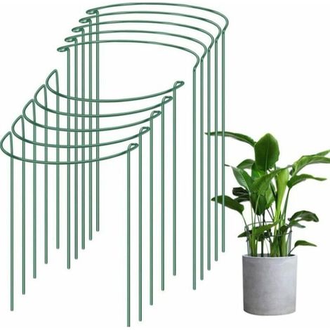 ALLIANDIS10 Tuteur Plante 25x40cm Supports pour Plantes Grimpantes et Fleurs Tuteurs Tomates Jardin