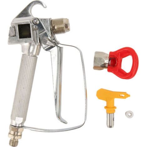 Pistolet de pulvérisation de peinture sans air, en alliage d'aluminium, pulvérisateur en Latex à haute efficacité pour la décoration de la maison, entretien automobile (1/5)