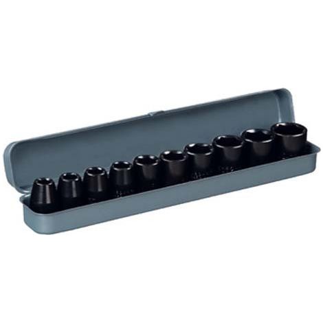 Vasos para llave de impacto de 1/2 pulgadas 10 unidades