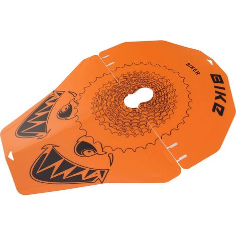 Haifisch-Radschutz aus PP, beständig gegen Ölflecken und Scheibenbremsflüssigkeitsspritzer, für Mountainbikes. (1/5)