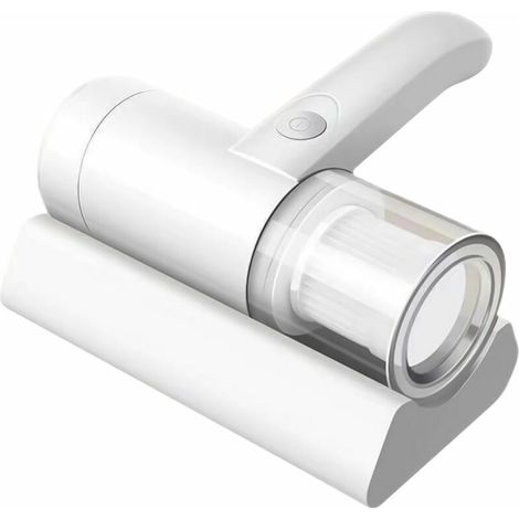 Aspirateur De Matelas Compact Sans Fil Nettoyeur Uv Portatif, Batterie Intégrée, 10Kpa Aspiration Puissante, Pour Nettoyer Les Oreillers De Lit Vêtements Canapé Tapis, Blanc (1/5)