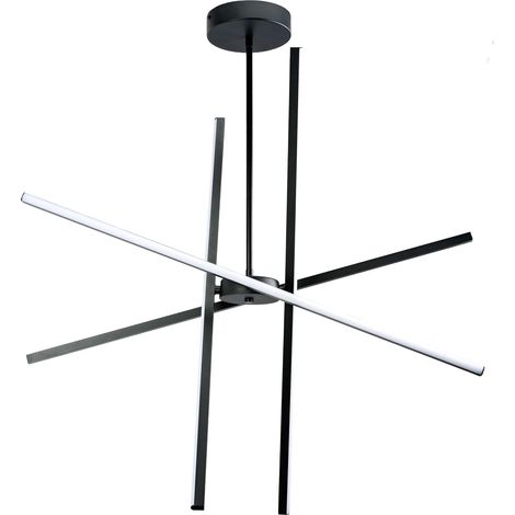 Lámpara De Techo Toolight App1929-Cp Black Led Black