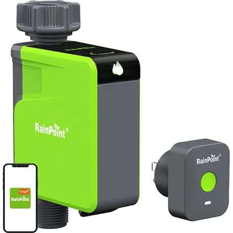 Riego automático RainPoint htv107b+hwg009wb impermeable IP54 Bluetooth (1/2)